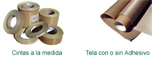 TELA Y CINTA DE TEFLON O PTFE