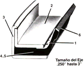 RETEN DE ACEITE KLOZURE MODELO 63